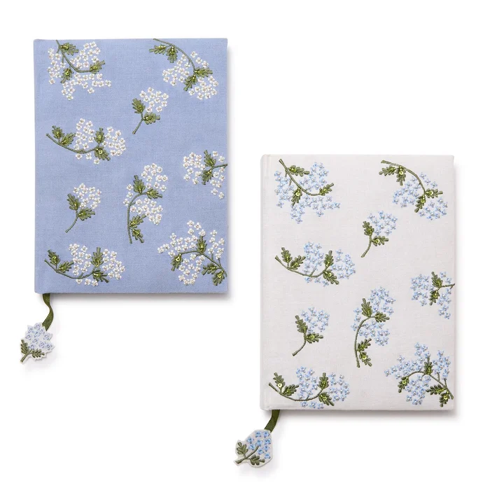 HYDRANGEA BEADED JOURNAL