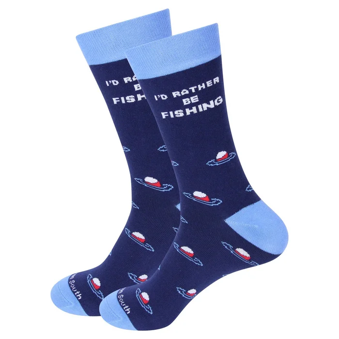 I’d Rather Be Fishing Socks