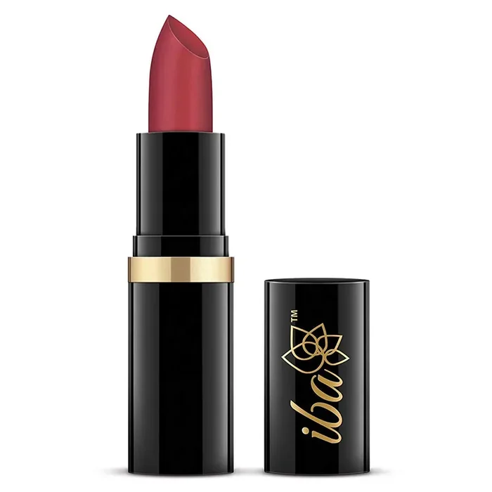 Iba Pure Lips Moisture Rich Lipstick for Women- A85 Pink Nectar, 4g High Glossy, Creamy Finish & Smooth Texture Hydrated Lips Enriched with Vitamin E, Coconut Oil & Shea Butter Intense Colour & Highly Pigmented Lip Makeup