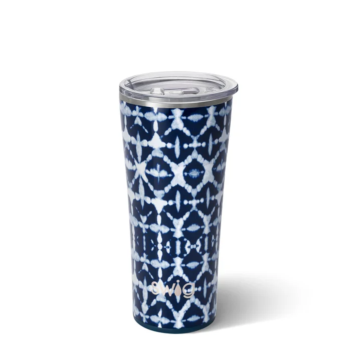 INDIGO ISLES 22oz TUMBLER