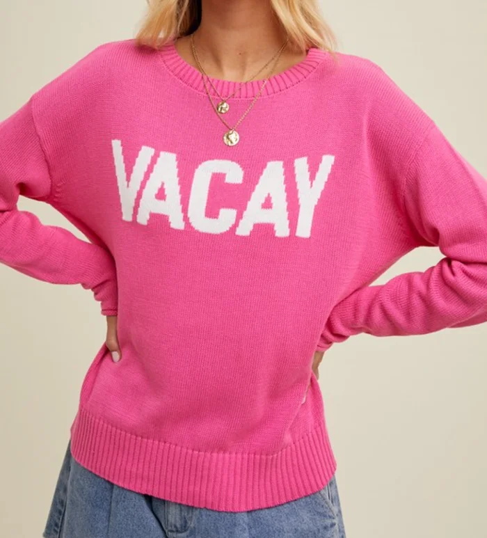 It’s Vacay Time Sweater