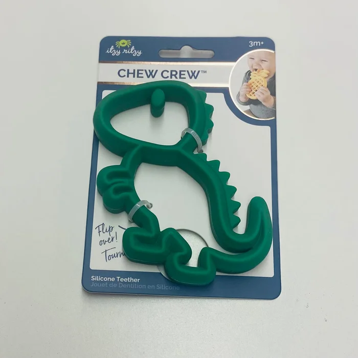 Itzy Ritzy Silicone Dinosaur Teether