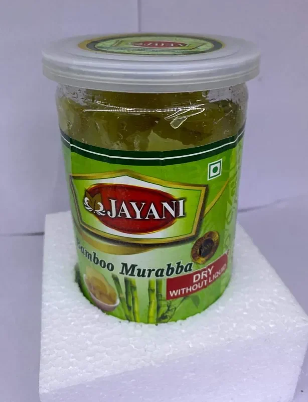 Jayani Homemade Bamboo Murabba Dry Without Liquid 650 Gm