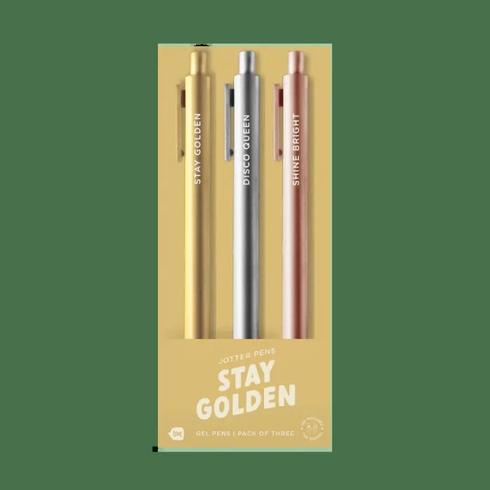 Jotter Set 3 – Stay Golden