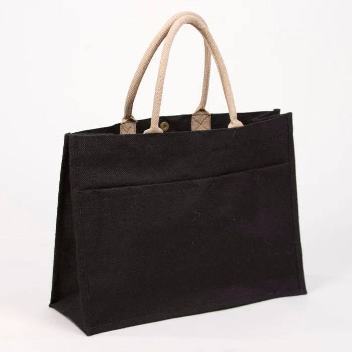 Jute Pocket Tote