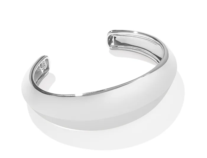 Kaia Cuff Bracelet in Silver – Kendra Scott