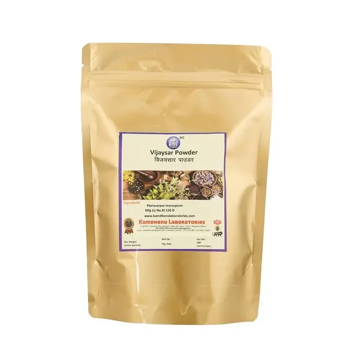 Kamdhenu Vijaysar Powder 100 grams, pack of 1 Pterocarpus marsupium Indian Kino Powder
