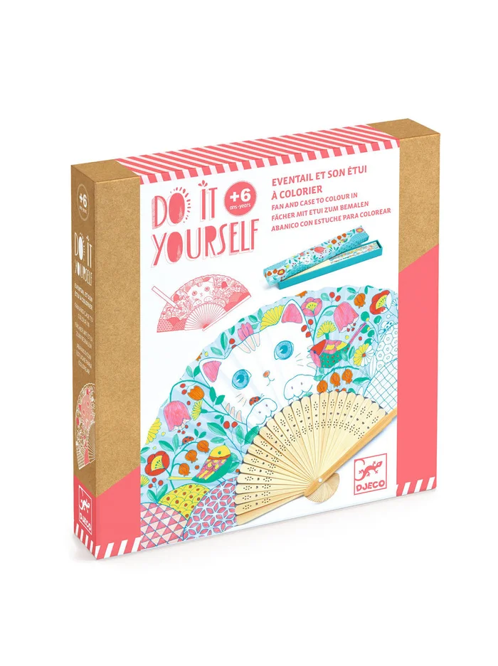 Koneko Fan Colouring Kit
