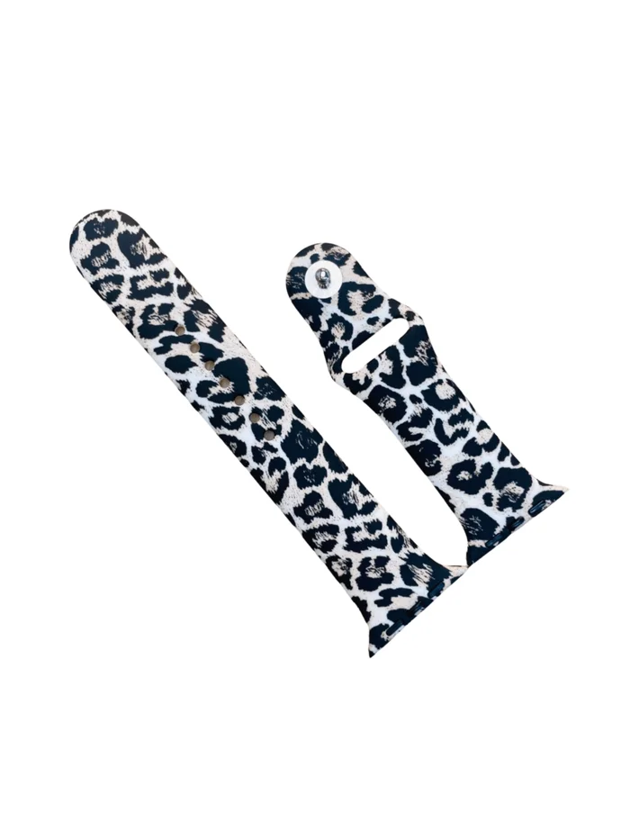 Leopard Print Smart Watch Band