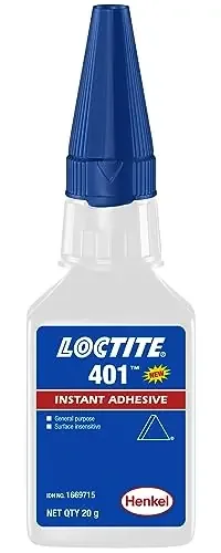 LOCTITE 401 general purpose instant adhesive Rapid bonding of wood paper leather and fabric For quick repairs 20 g