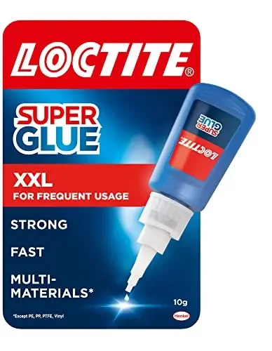Loctite Super Glue All Purpose Liquid Adhesive for Repairs Super Strong Clear Glue for Various Materials Superglue for Precise Repairs bonds In seconds DIY water & shock resistant 20g