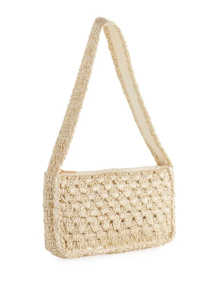 Luna Crochet Shoulder Bag