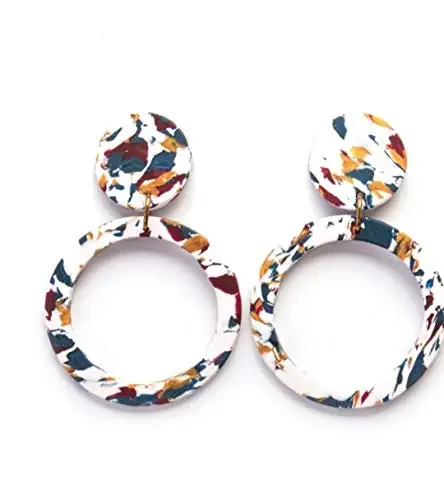 Mansh Circle Earring for Women