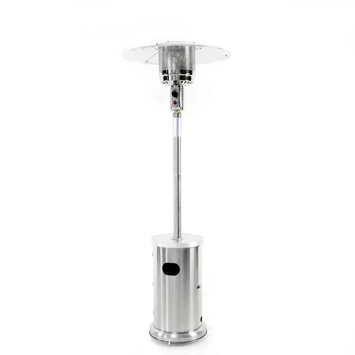 Master Forge 48000 -BTU Stainless steel Stainless steel Floorstanding Liquid propane Patio Heater