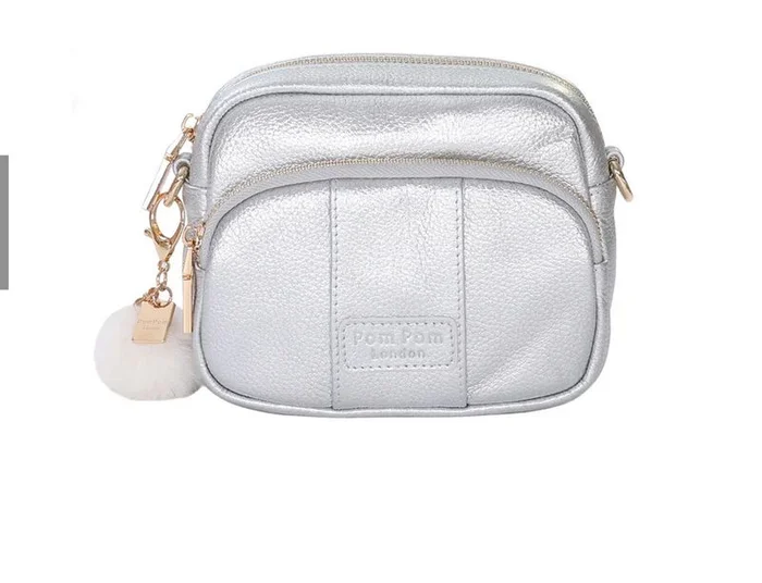 Mayfair Mini Bag Metallic Silver