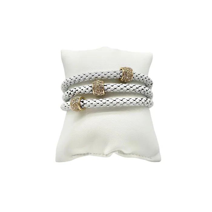 Mesh Metal Stretch Bracelet Sets