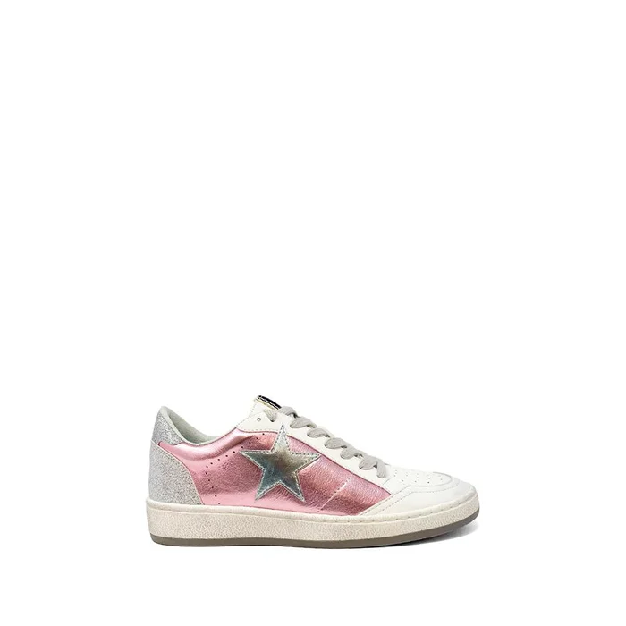 METALLIC PINK PAZ SNEAKER IN TODDLER & KIDS