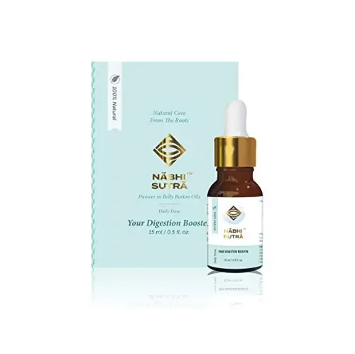 Nabhi Sutra Digestion Booster Belly Button Oil for Men & Women Helps in digestion of food, Supports your metabolism Ayurvedic Oil – 15ml
