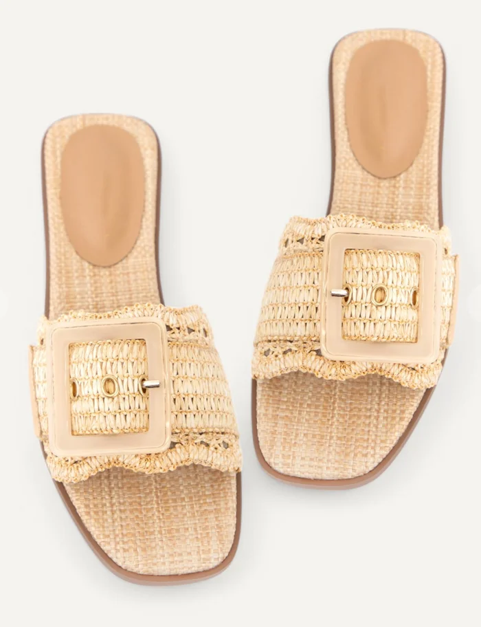 Nayana Raffia Sandals