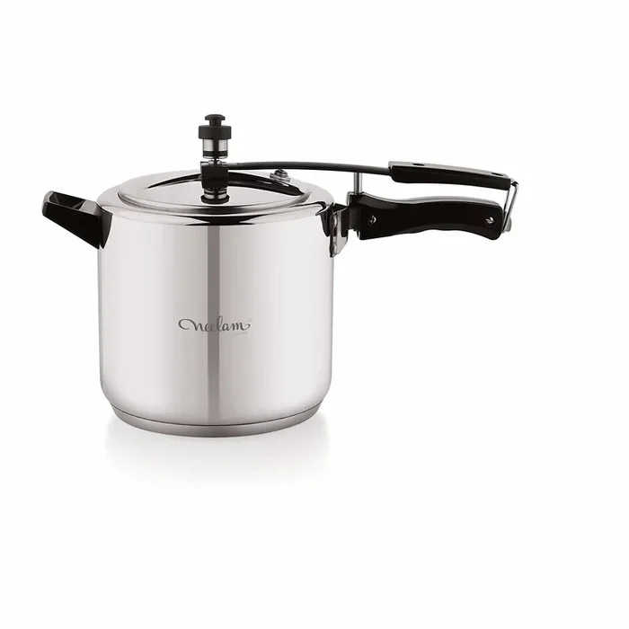 Neelam Stainless Steel Neo Pressure Cooker -6.5 Litre Inner Lid (Induction Friendly)