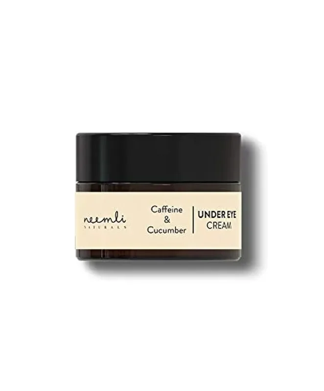Neemli Naturals Caffeine & Cucumber Under Eye Cream, Reduces Dark Circles, Hydrates and Soothes Skin, 15 ml (Pack of 1)