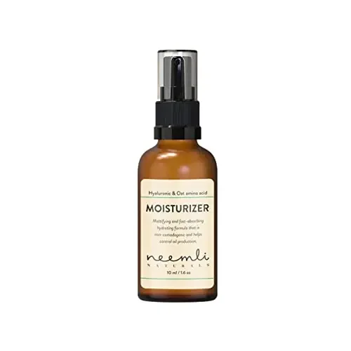 Neemli Naturals Hyaluronic & Oat Amino Acid Moisturiser Fast Absorbing Hydrating Formula 50 ml (Pack of 1)