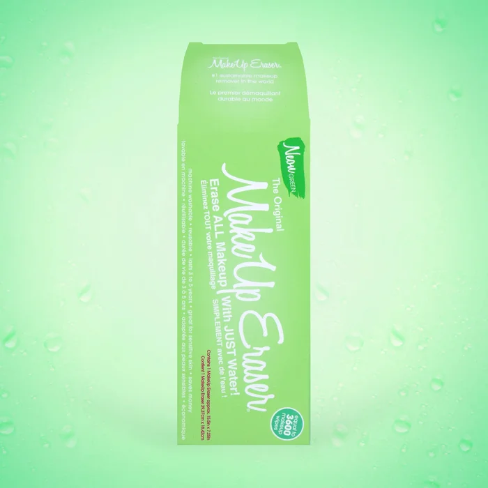 NEON GREEN MAKEUP ERASER