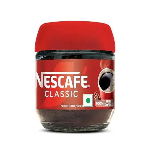 NESCAFE Classic Instant Coffee Powder Great start to your morning 100% Pure Coffee 24g Jar