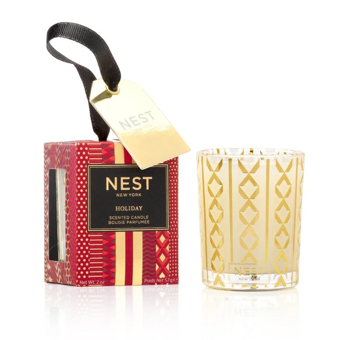 NEST Holiday Ornament Votive Candle 2.0 OZ