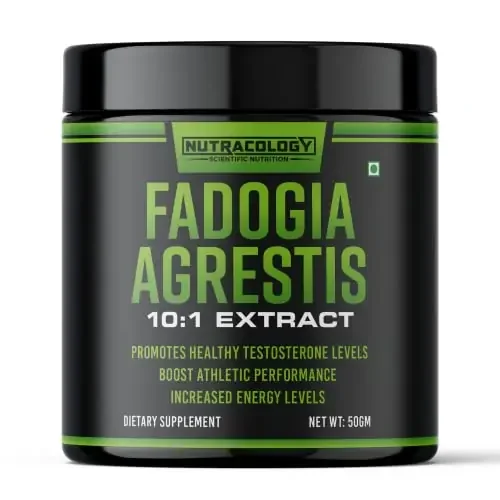 Nutracology Fadogia Agretis Extract Powder Athletic Performance & Increased Energy Levels (50gm)