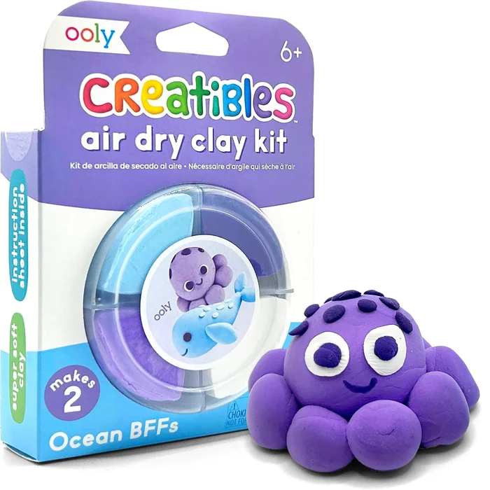 Ocean BFFs Creatibles D.I.Y. Air-Dry Clay Kit