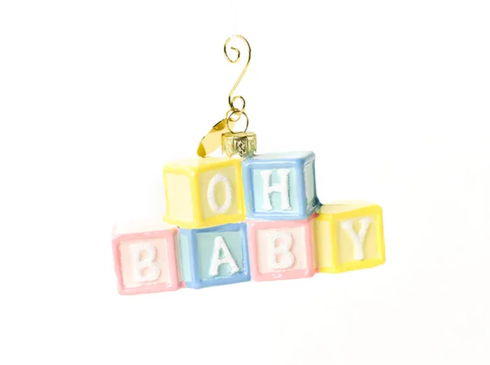 Oh Baby Blacks Shaped Ornament