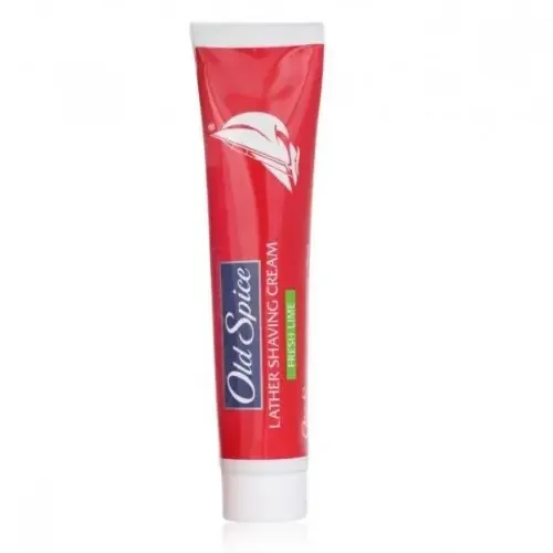 Old Spice Lather Shaving Cream – Fresh Lime (Pack Of 4) 70 G