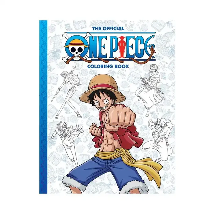 One Piece The Official Coloring Book – by Scholastic (Paperback)
