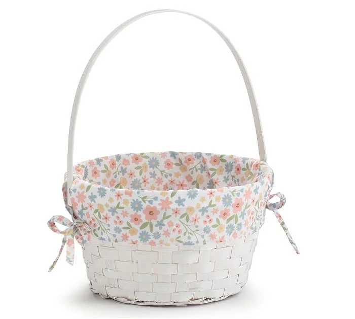 Pastel Garden Basket