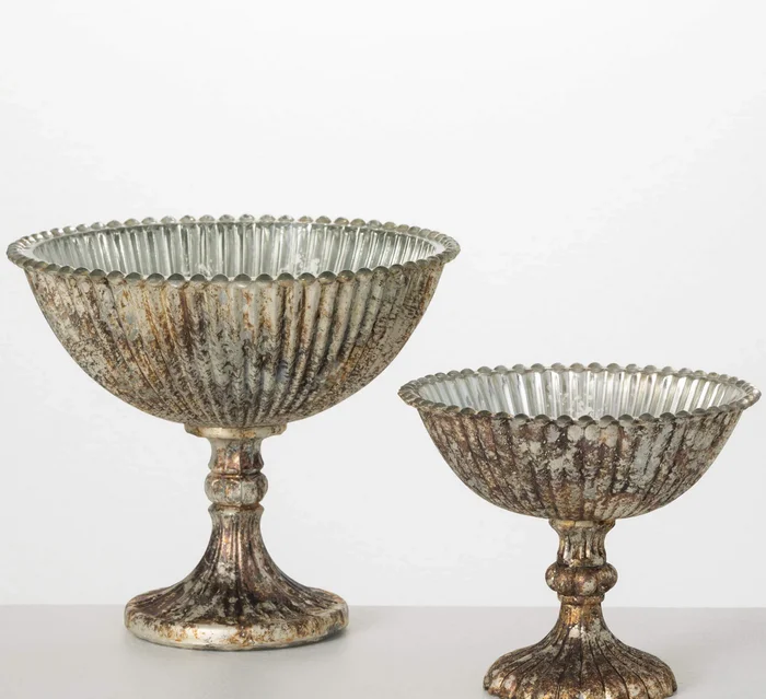 Pedestal Vases