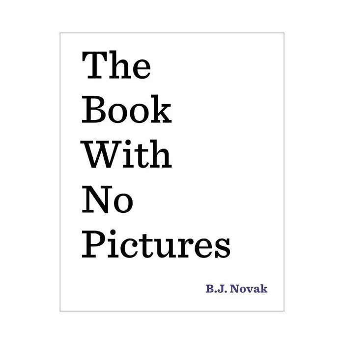 Penguin Publishing The Book With No Pictures – By B.J. Novak ( Hardcover )