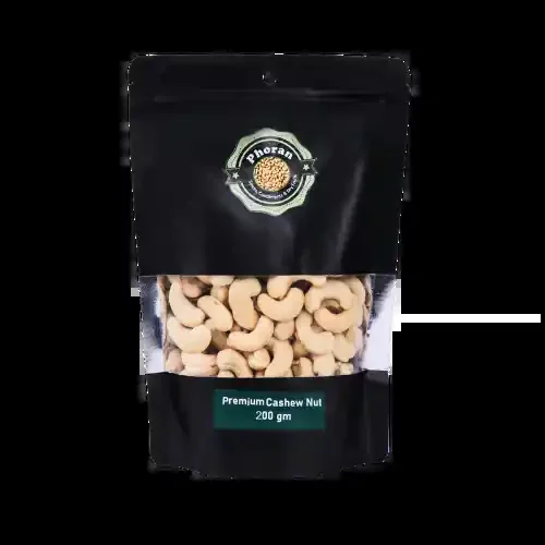 Phoran Premium Cashew Nuts 100% Natural Rich in Protein, Magnesium, and Phosphorus Premium Nuts & Dry Fruits 200 grams