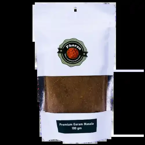 Phoran Premium Garam Masala Powder – Aromatic Blend of Whole Spice Mix for Authentic Garam Masala Flavor – Enhance Your Dishes with our 100g Powder Masala