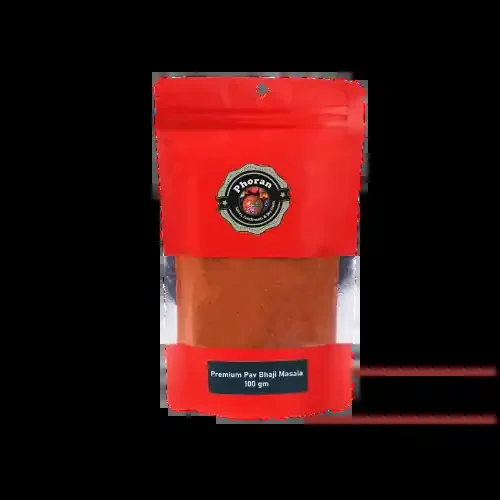 Phoran Premium Pav Bhaji Masala Vegan & Authentic Premium Grade Spices & Herbs Blend Fresh, Natural & Aromatic 100 grams