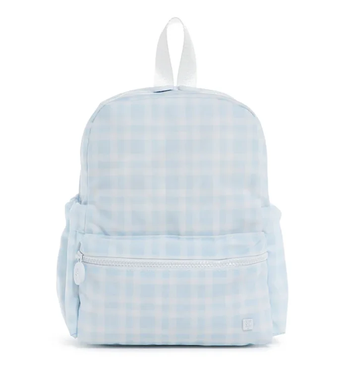 PIMLICO PLAID BLUE MINI BACKER