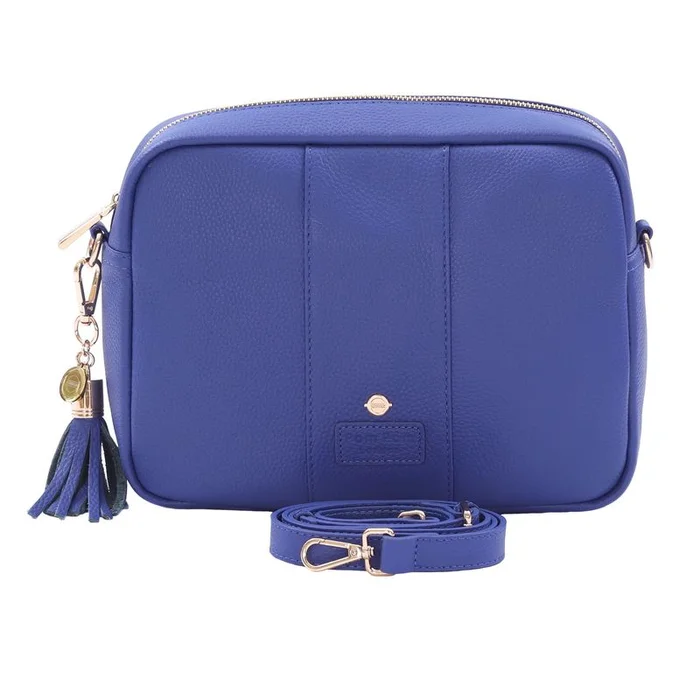 Pom Pom City Plus Bag with Special Keyring and Dust Bag Piccadilly Line Blue