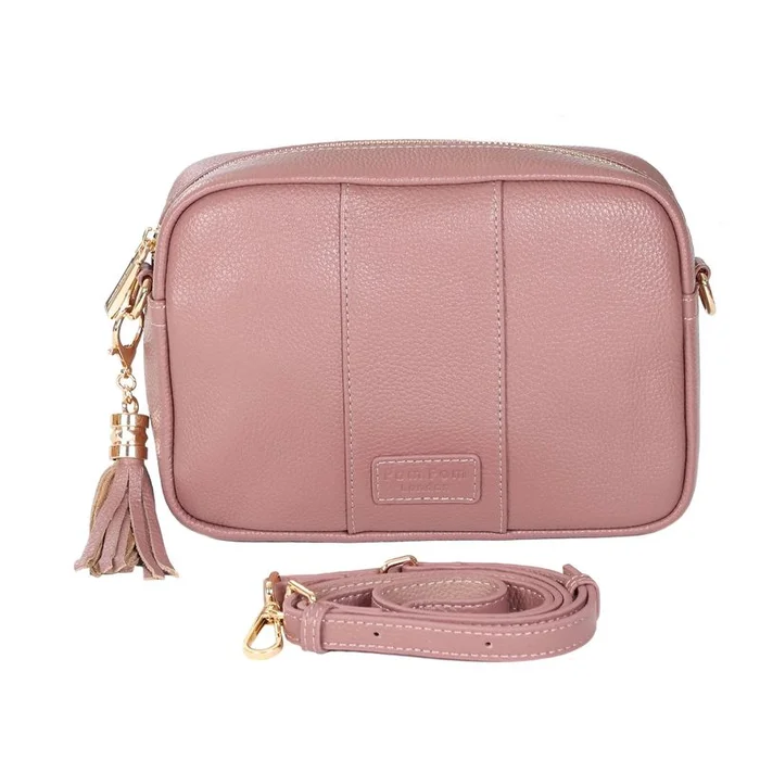 Pom Pom London City Bag Wood Rose
