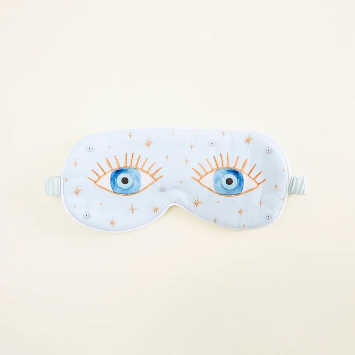 Posh Blue Soft Sweet Dreams Women’s Sleep Mask | Posh Peanut®