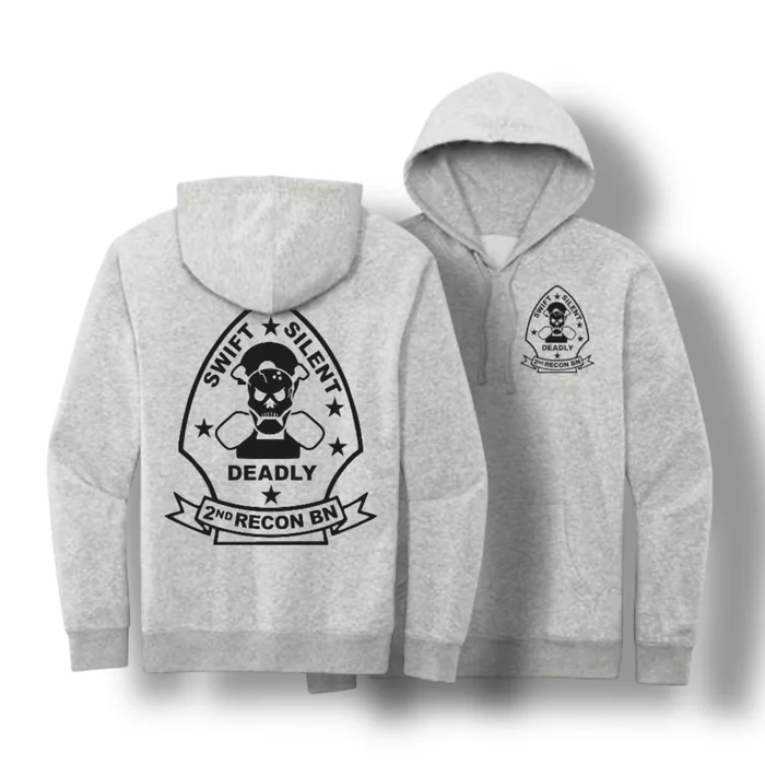 ((PRE-ORDER)) 2ND RECON BALL FUNDRAISER HOODIE (HEATHER GREY)