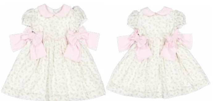 PRE-ORDER Marshmallow Bunnies Dress