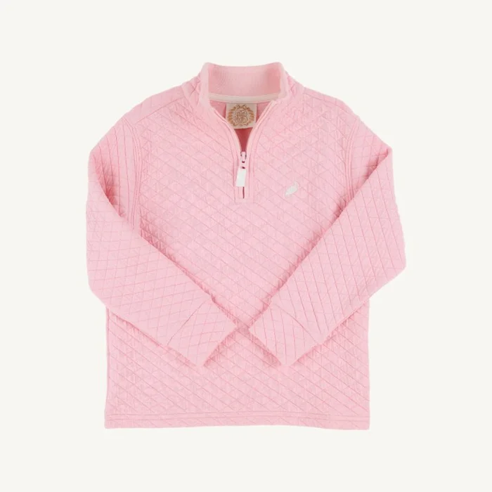 Quilted Canter Collar Half Zip