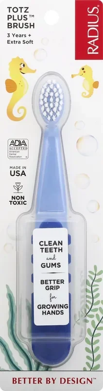 Radius Totz Plus Extra Soft Toothbrush 1 ea