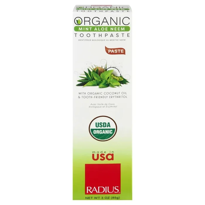 Radius Tthpst,Org,Mint Aloe Neem