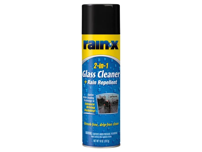 Rain-X 2-In-1 Foaming Glass Cleaner And Rain Repellent Aerosol Spray